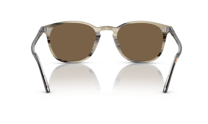 Oliver Peoples 0OV5397SF 166673 Finley Havana/Brown49mm Squared Men's Sunglasses