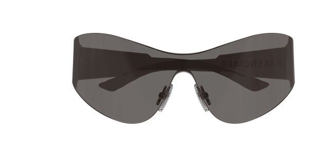 Balenciaga BB0257S 001 Grey/Grey Cat-Eye Women's Sunglasses