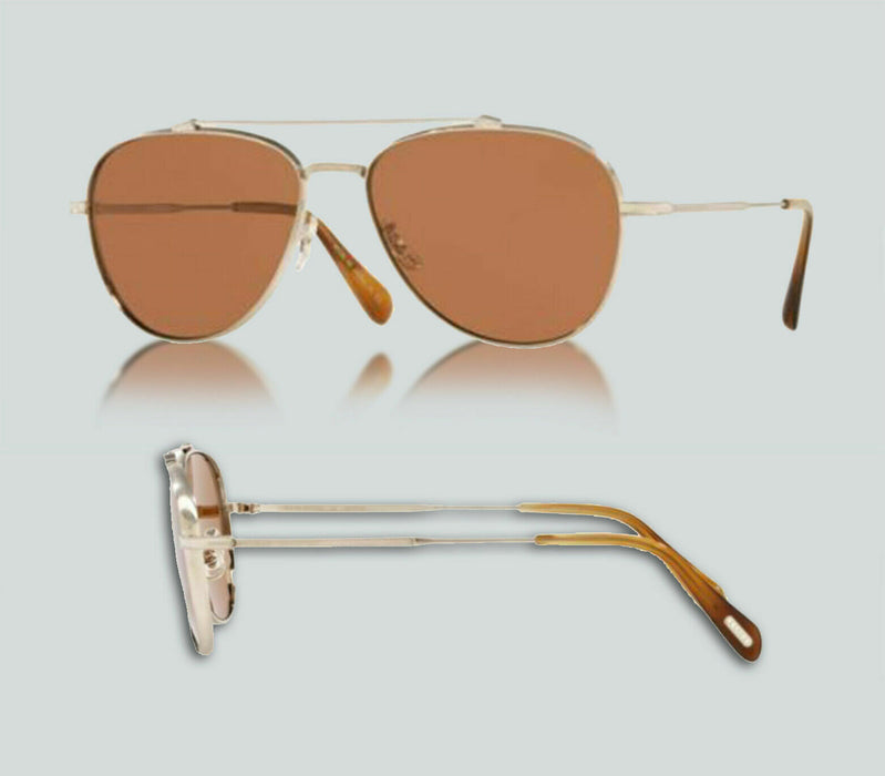 Oliver Peoples 0OV1266ST Rikson 525473 Brushed Silver Sunglasses