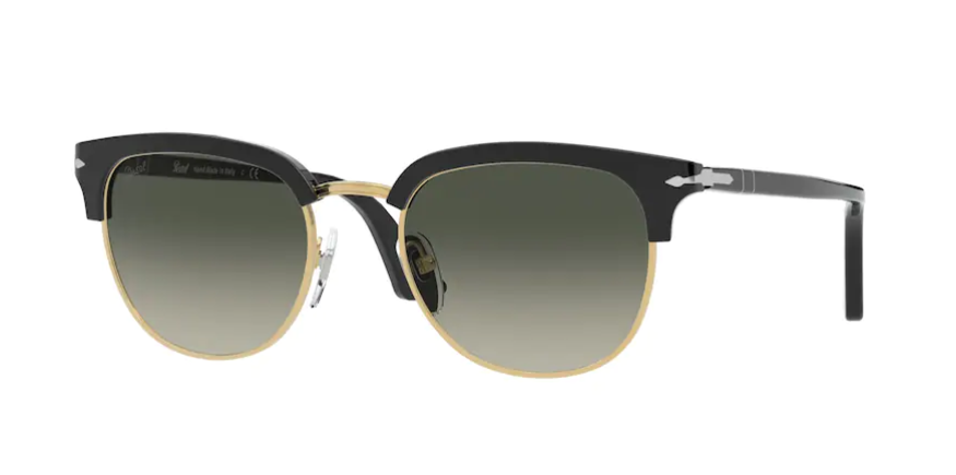 Persol 0PO 3105S CELLOR 112871 Black/Gray Gradient Men's Sunglasses