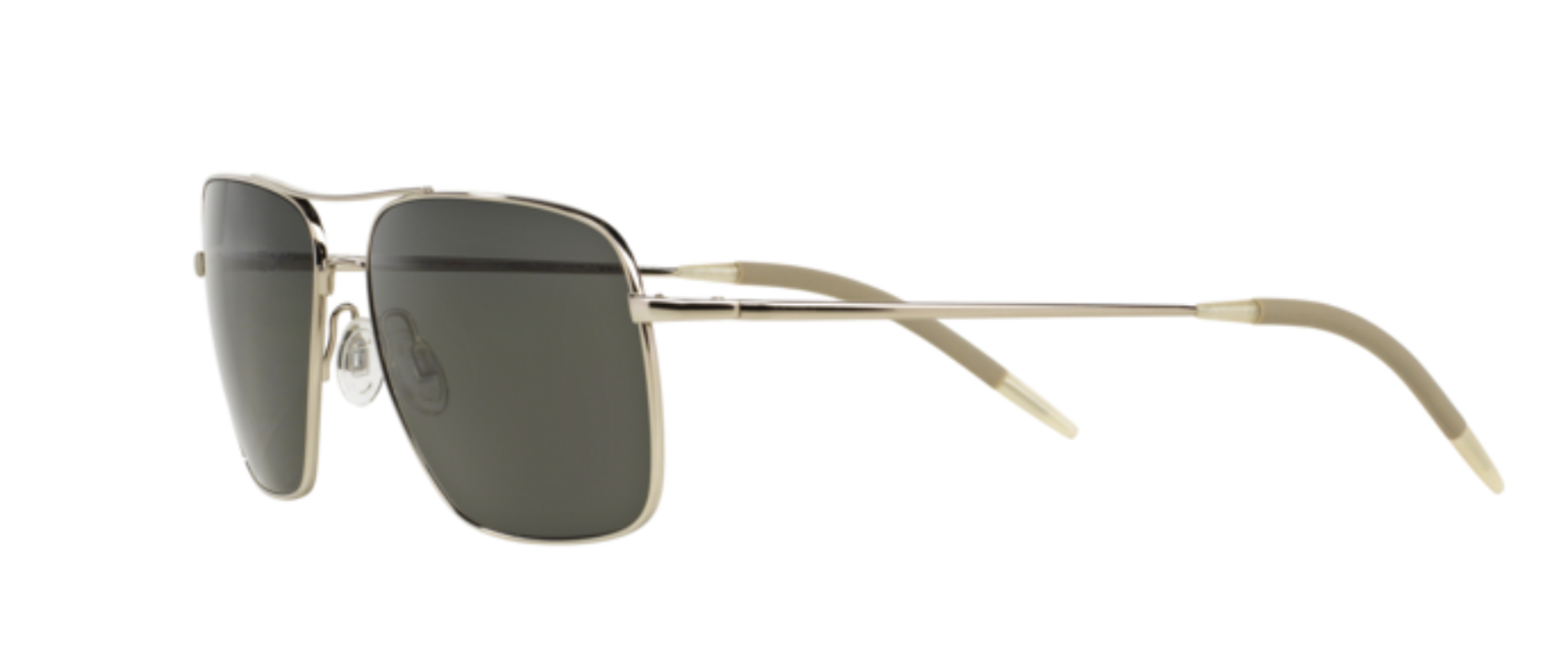 Oliver Peoples 0OV1150S Clifton Polarized 5036P2 Silver Sunglasses