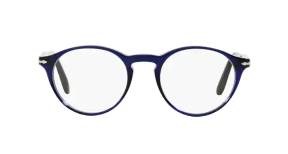 Persol 0PO 3092V 9038 Blue Oval Men's Eyeglasses