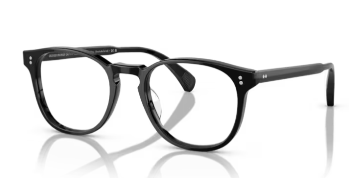 Oliver peoples OV5298SU 1005GH 53mm Round Black Men's Eyeglasses