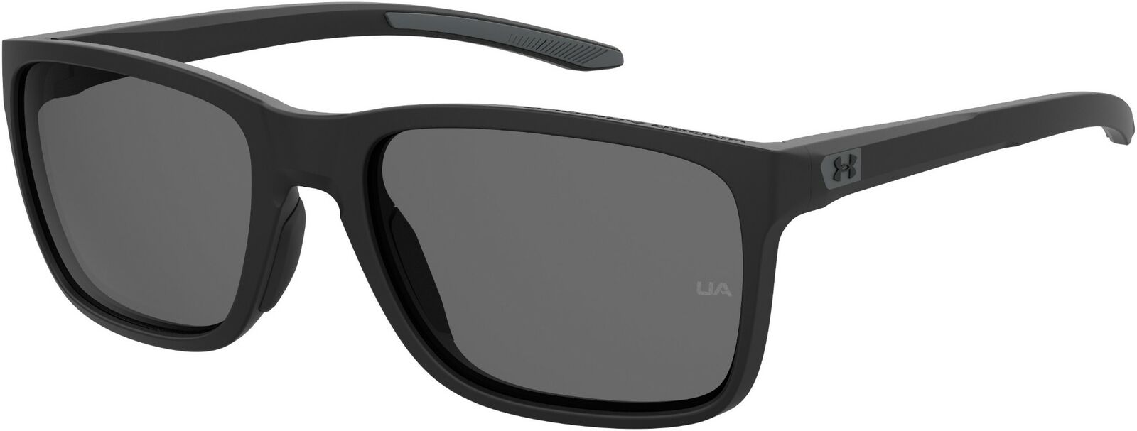 Under Armour Ua 0005/S 0003/M9 Matte Black/Gray Polarized Sunglasses