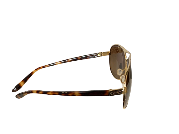 Oakley 0OO4079 FEEDBACK 407911 POLISHED GOLD Polarized Sunglasses