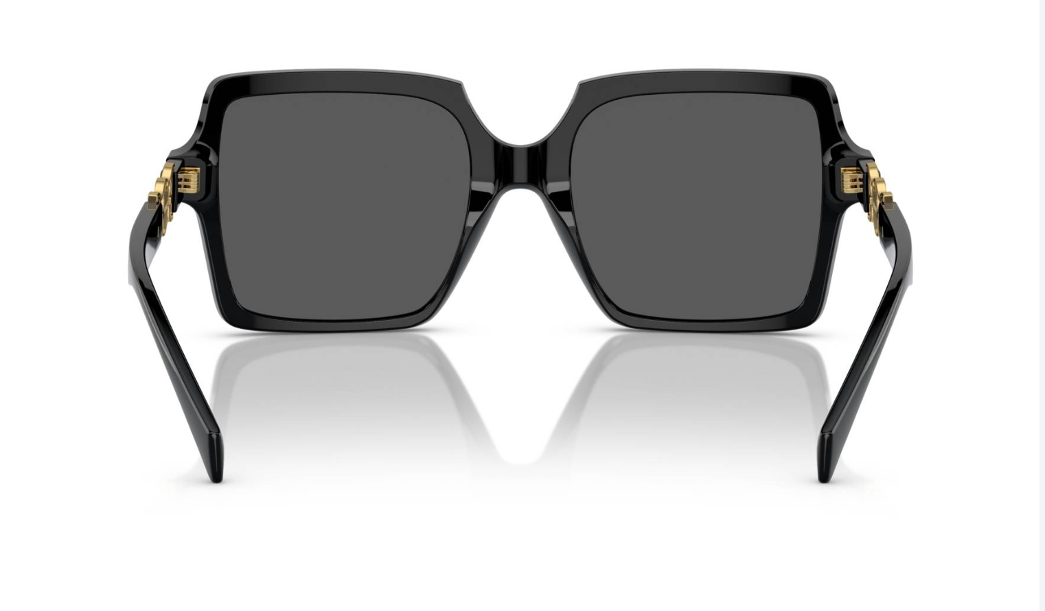 Versace VE4441 GB1/87 Black/Dark Grey Square 55mm Women's Sunglasses