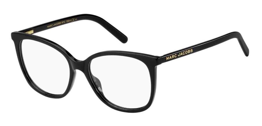 Marc Jacobs MARC-662 0807-00 Black Cat-Eye Women's Eyeglasses