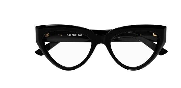Balenciaga BB0276O 001 Black Cat-Eye Women's Eyeglasses