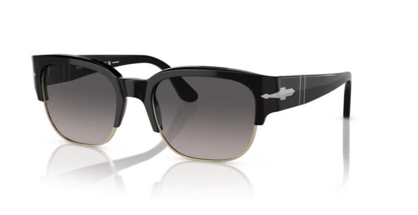 Persol 0PO3319S Tom 95/M3 Black/Grey gradient polarized Unisex Sunglasses