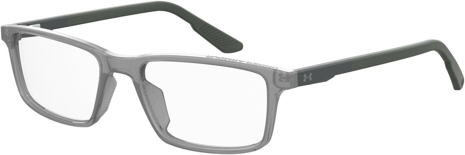 Under Armour Ua 5009 0KB7 Gray Rectangle Men's Eyeglasses