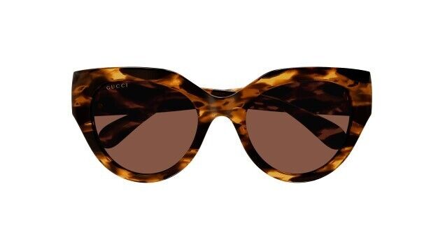 Gucci GG 1408S 002 Havana/Brown Cat Eye Women's Sunglasses
