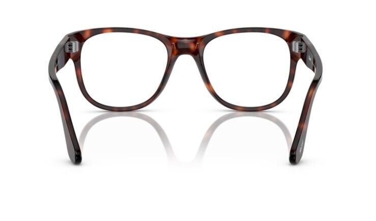 Persol 0PO3312V 24 Havana Square Unisex Eyeglasses