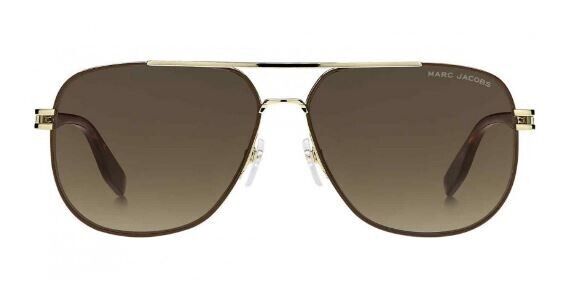 Marc Jacobs MARC-633/S 001Q/HA Gold-Brown/Brown Gradient Men's Sunglasses