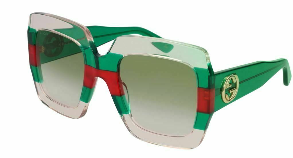 Gucci GG 0178 S 001 Multicolored/Green Gradient Sunglasses