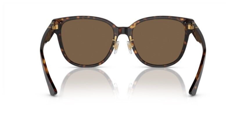 Versace 0VE4460D 108/73 Havana/ Dark brown Square Women's Sunglasses