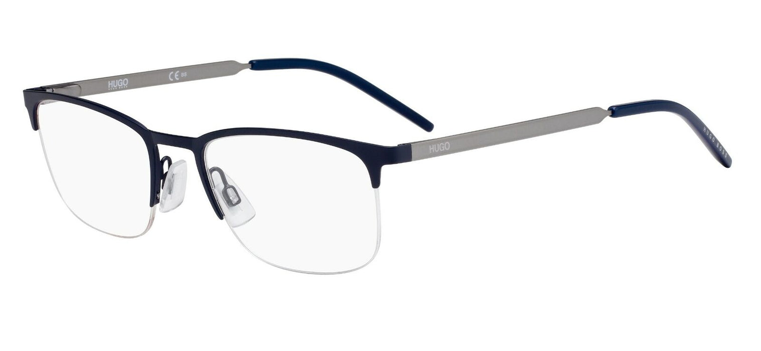 Hugo 1019 0FLL Matte Blue Eyeglasses