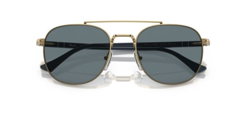 Persol 0PO1006S 515/3R Gold/Dark Blue Polarized Unisex Sunglasses