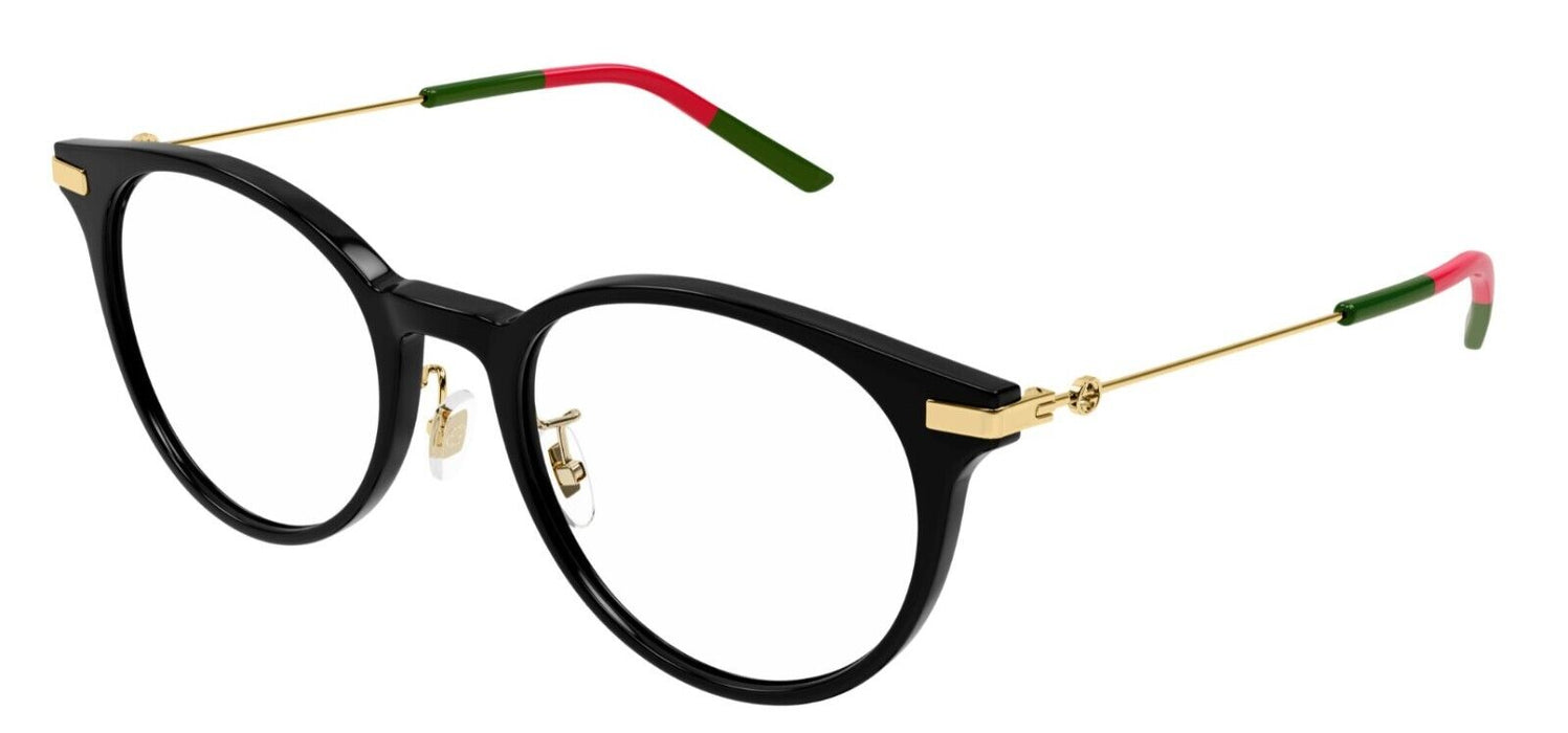 Gucci GG1199OA 001 Black Oval Women's Eyeglasses