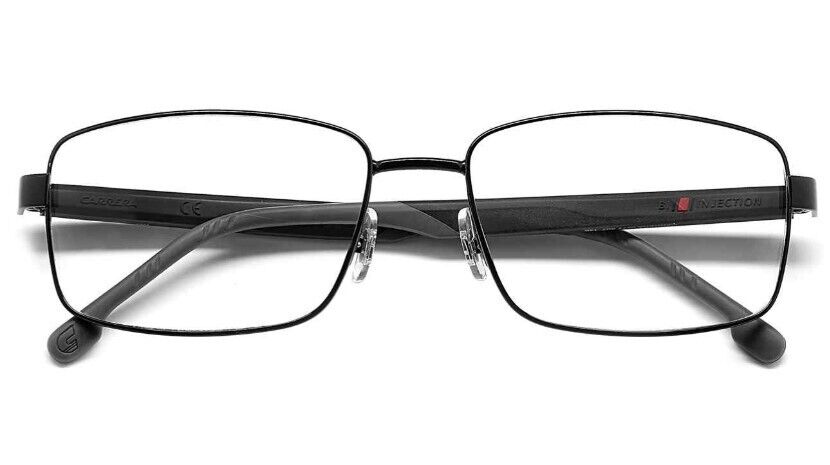 Carrera 8877 0807 Black Rectangle Men's Eyeglasses
