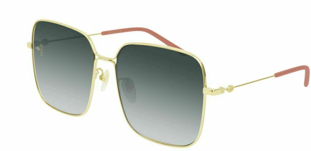Gucci GG 0443 S 001 Gold Gradient Sunglasses