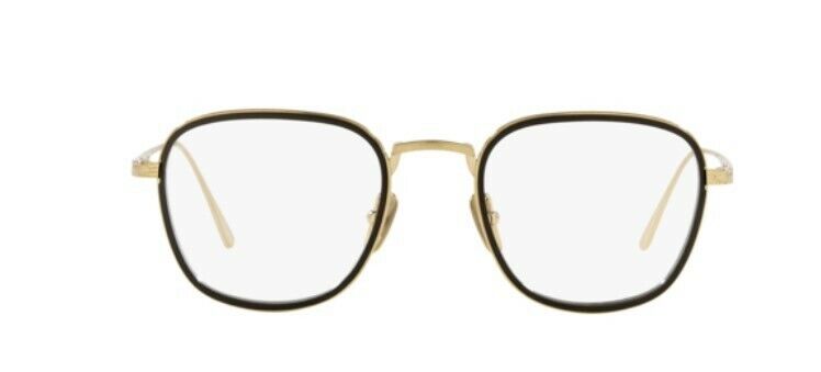 Persol 0PO5007VT 8011 Gold/Black Square Unisex Eyeglasses