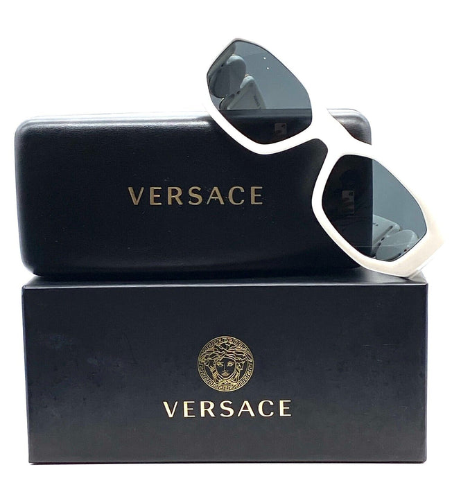 Versace VE4361 401/187 White/Dark Grey  Unisex Sunglasses