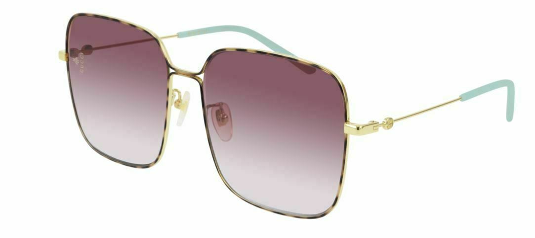 Gucci GG 0443 S 003 Gold Gradient Sunglasses