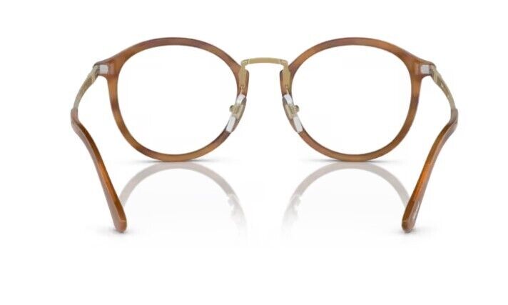 Persol 0PO3309V Vico 960 Striped brown Round Unisex Eyeglasses