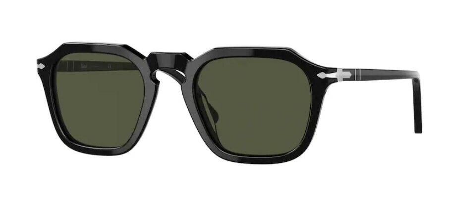 Persol 0PO 3292S 95/31 Black/Green Unisex Sunglasses