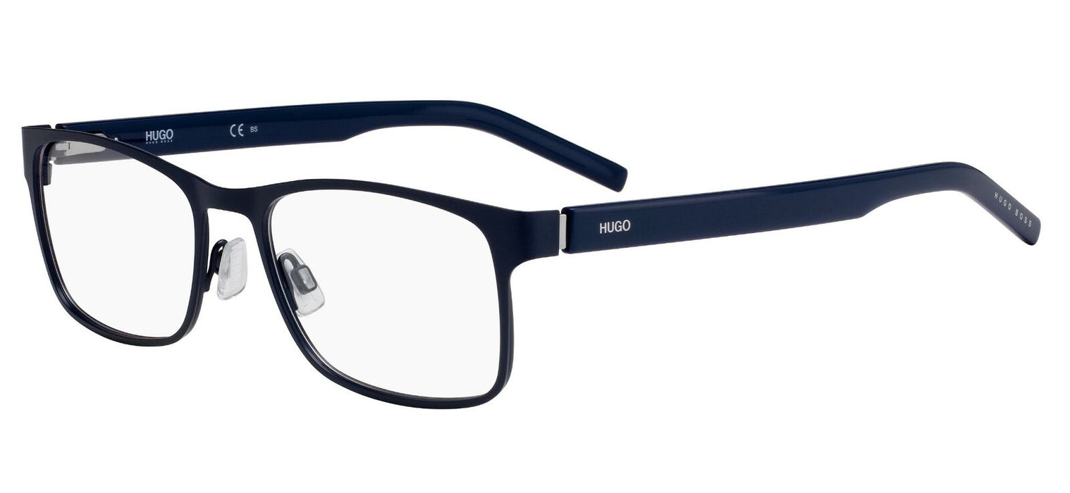 Hugo 1015 0FLL Matte Blue Eyeglasses