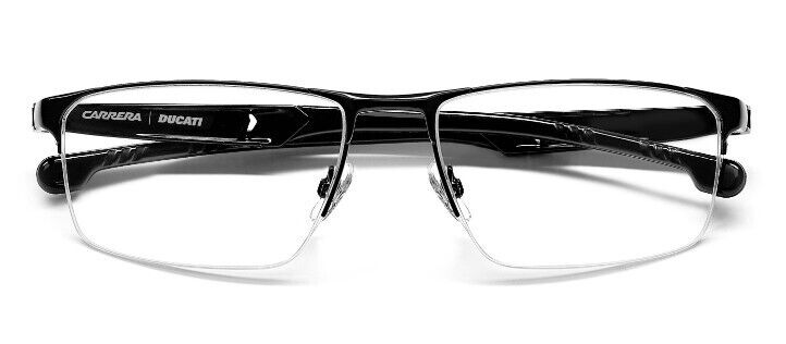 Carrera CARDUC 025 0807 00 Black Rectangular Men's Eyeglasses
