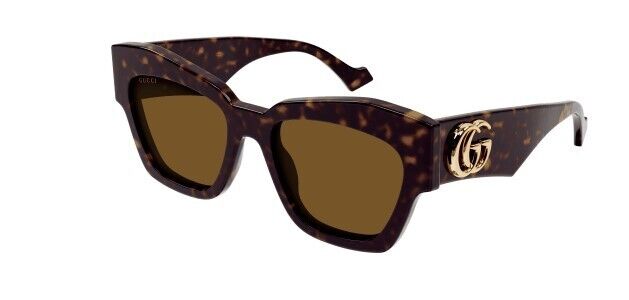 Gucci GG 1422S 003 Havana/Brown Cat Eye Women's Sunglasses