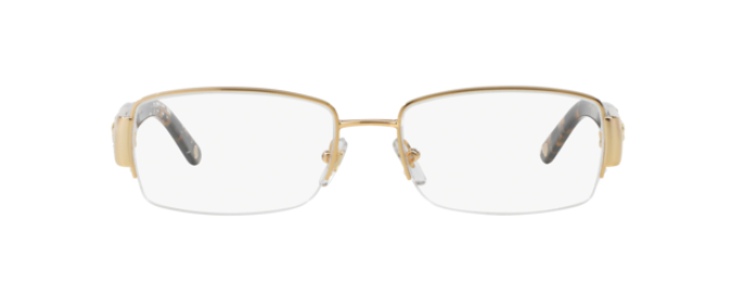 Versace 0VE1175B 1002 Gold 53mm Rectangular Women's Eyeglasses