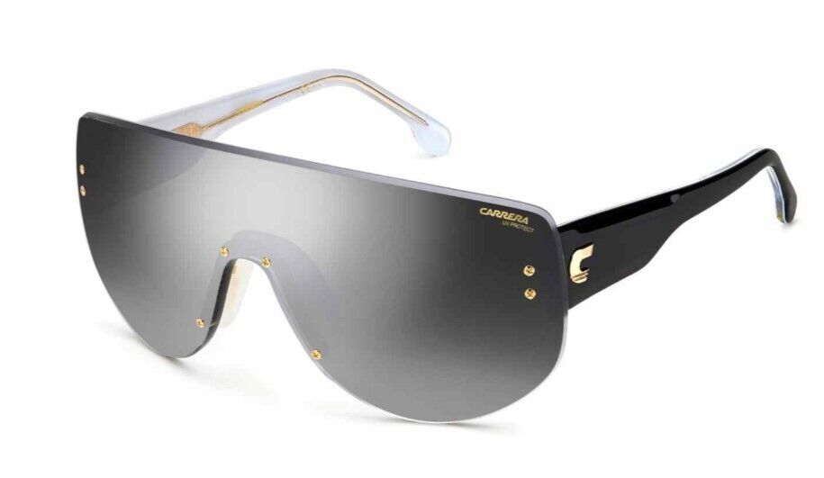 Carrera FLAGLAB-12 79D/IC Grey-Silver/Black Shield Women's Sunglasses
