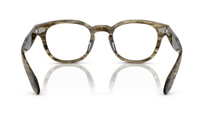 Oliver Peoples 0OV5528U 1735 Soft Olive Bark Soft Square 47mm Men's Eyeglasses