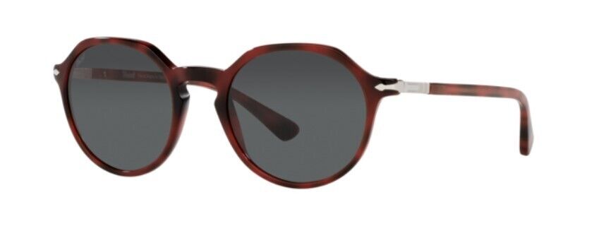 Persol 0PO3255S 1100B1 Red/Dark Grey Unisex Sunglasses