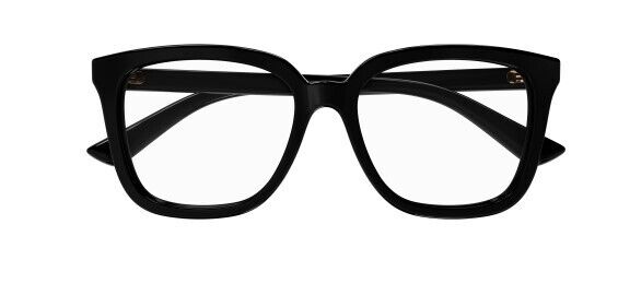 Gucci GG1319O 001 Black Rectangular  Women's Eyeglasses