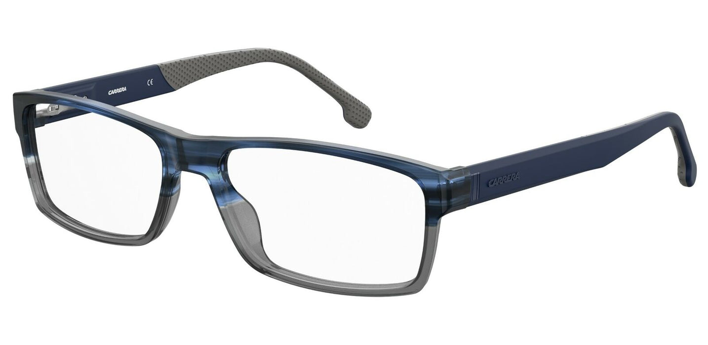 Carrera 8852 03HH Blue Gray Black Eyeglasses