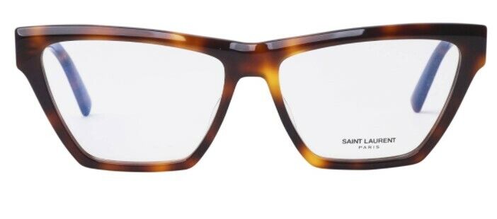 Saint Laurent SLM103 OPT 003 Havana Cat-Eye Women's Eyeglasses