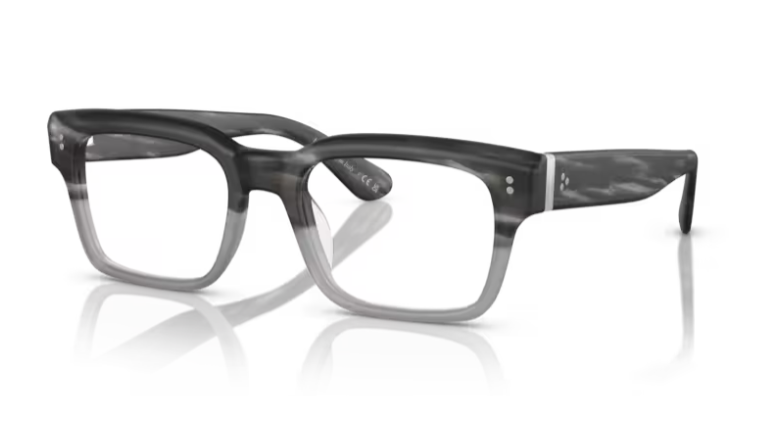 Oliver Peoples 0OV5470U Hollins 1124 Semi matteRectangular 53mm Men's Eyeglasses