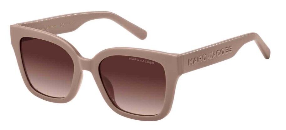 Marc Jacobs MARC-658S 010A/HA Beige/Brown Gradient Square Women's Sunglasses