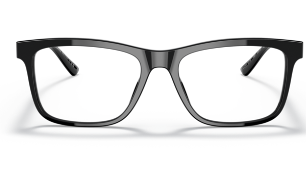 Versace 0VE3319 GB1 - Black Rectangular Men's Eyeglasses