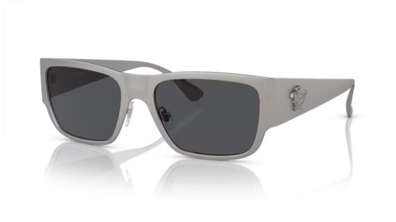 Versace 0VE2262 126287 Gunmetal/Dark Grey Square Men's Sunglasses