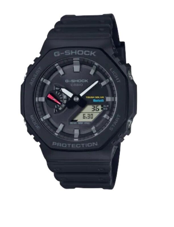 Casio G-Shock Tough Solar With Smartphone Link Feature Black Watch GAB2100-1A