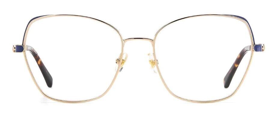Kate Spade Zeena/G 0LKS Gold Blue Geometric Women's Eyeglasses