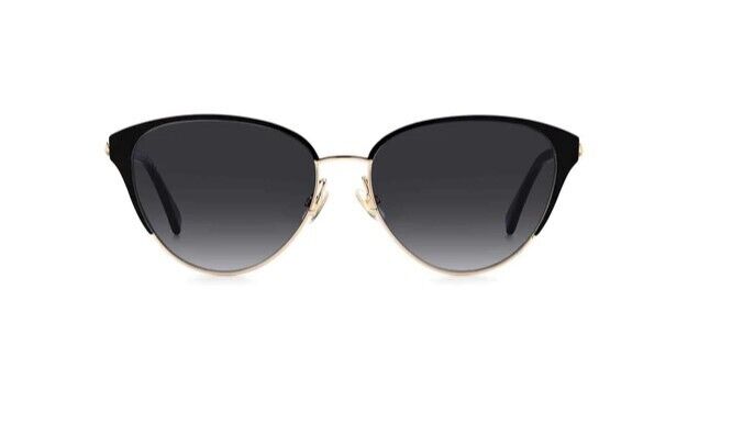 Kate Spade Ianna/G/S 0RHL/9O Gold Black/Grey Shaded Cat-Eye Women's Sunglasses