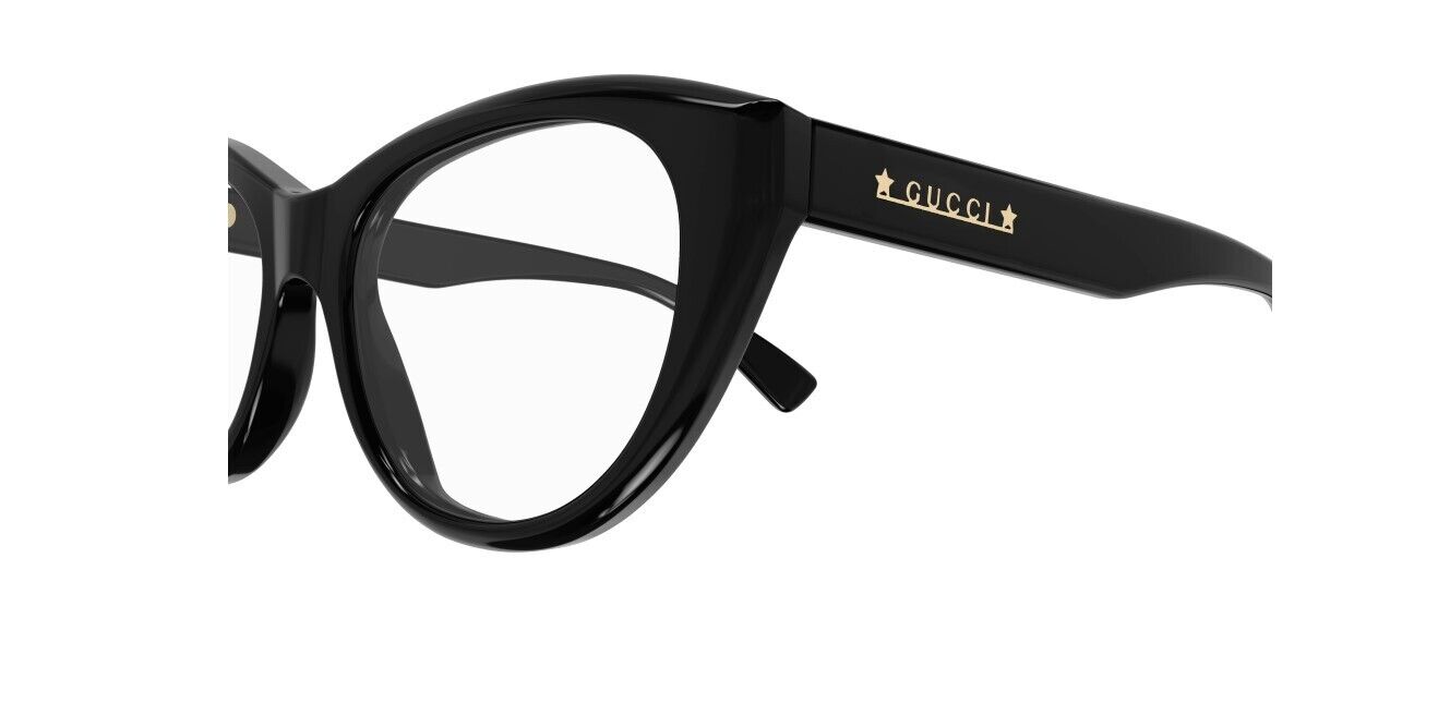 Gucci GG1172O 001 Black Cat-Eye Women's Eyeglasses