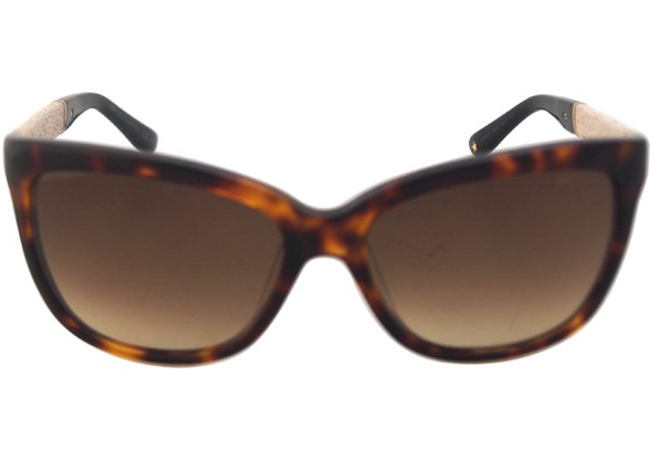 Jimmy Choo Cora/S FA5/JD Havana Glitter Gold/Brown Gradient Sunglasses