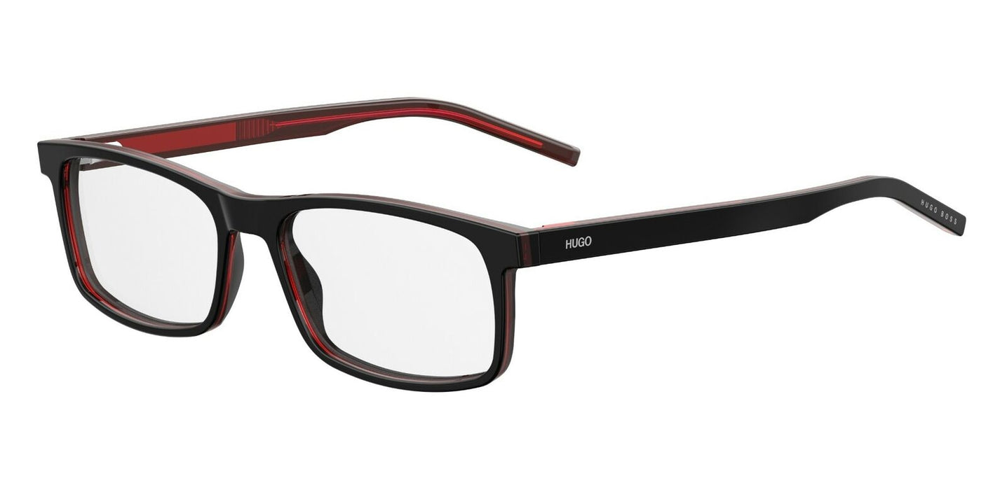 Hugo 1004 0OIT Black Red Eyeglasses