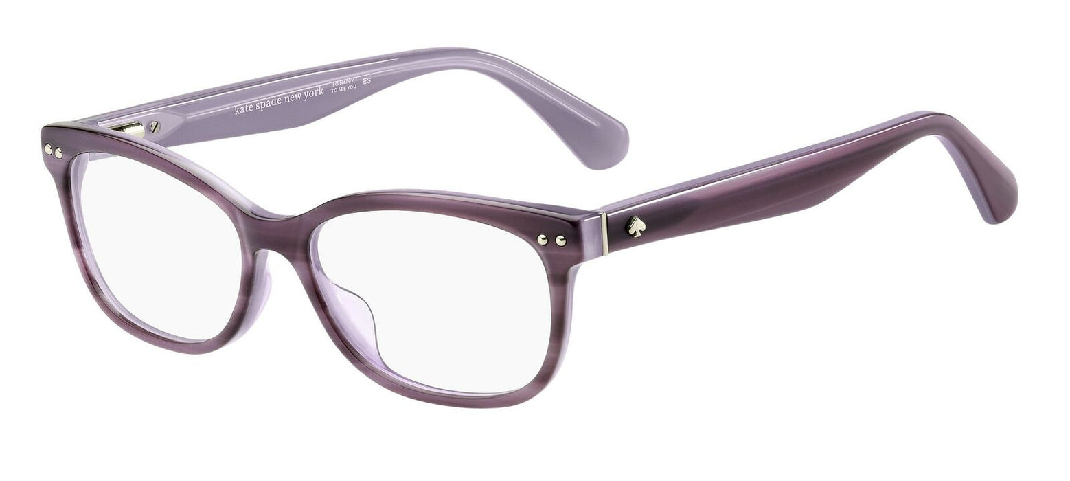 Kate Spade Bronwen 07FF Purple Violet Red Eyeglasses